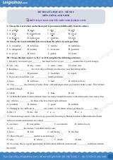 Đề số 4 - Đề kiểm tra giữa kì 2 - Tiếng Anh 9 mới